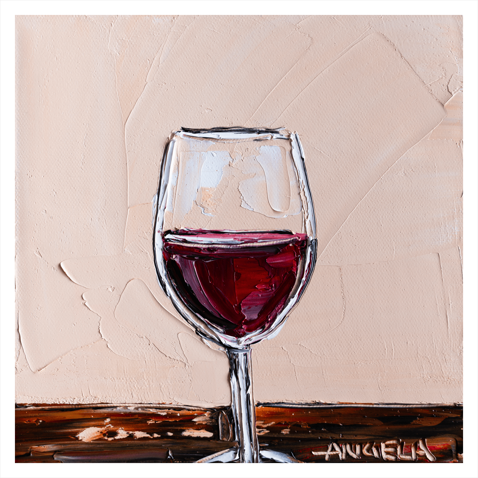Smooth Red - Fine Art Print - Gold Coast Gallery Of ArtAngela Hawkey