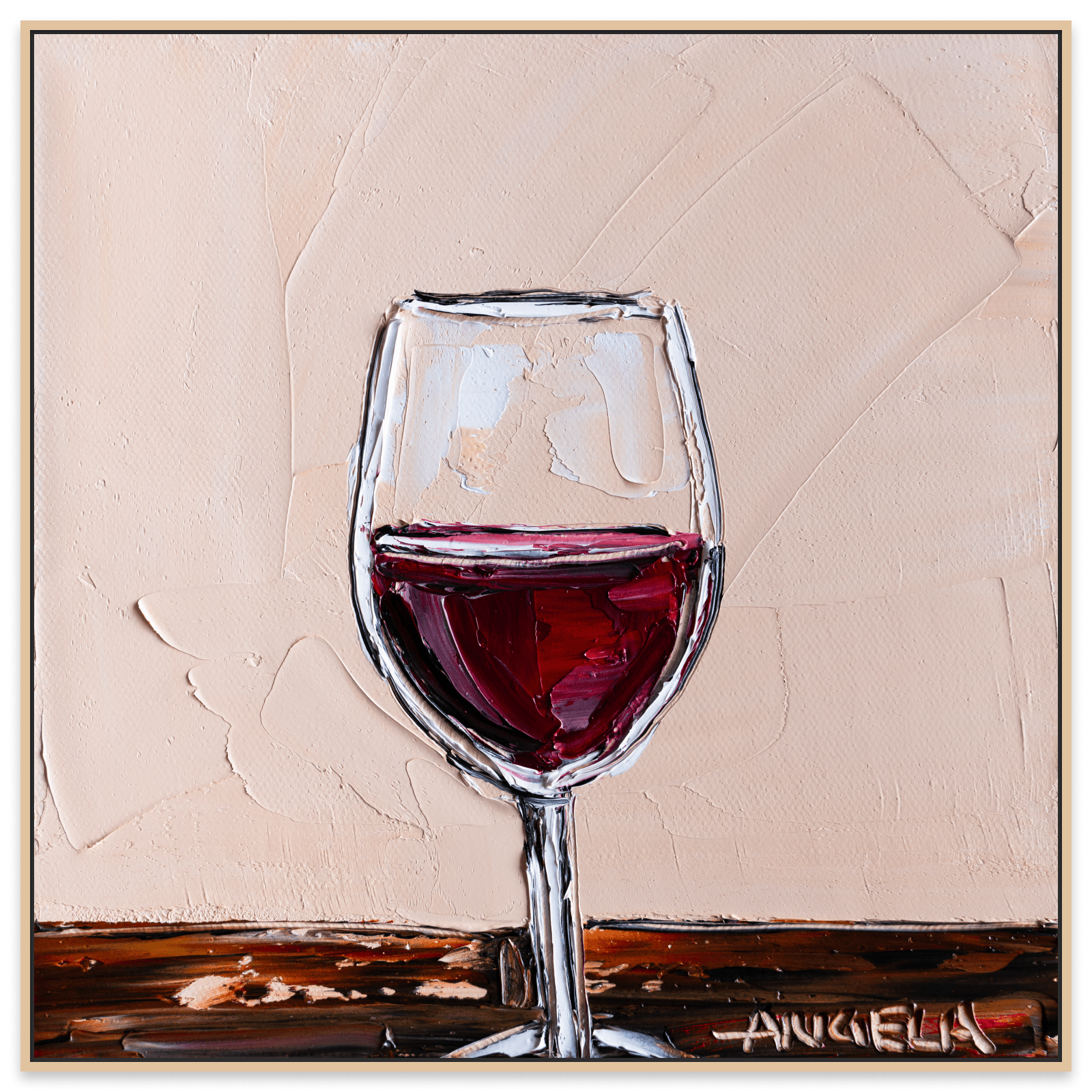 Smooth Red - Fine Art Print - Gold Coast Gallery Of ArtAngela Hawkey