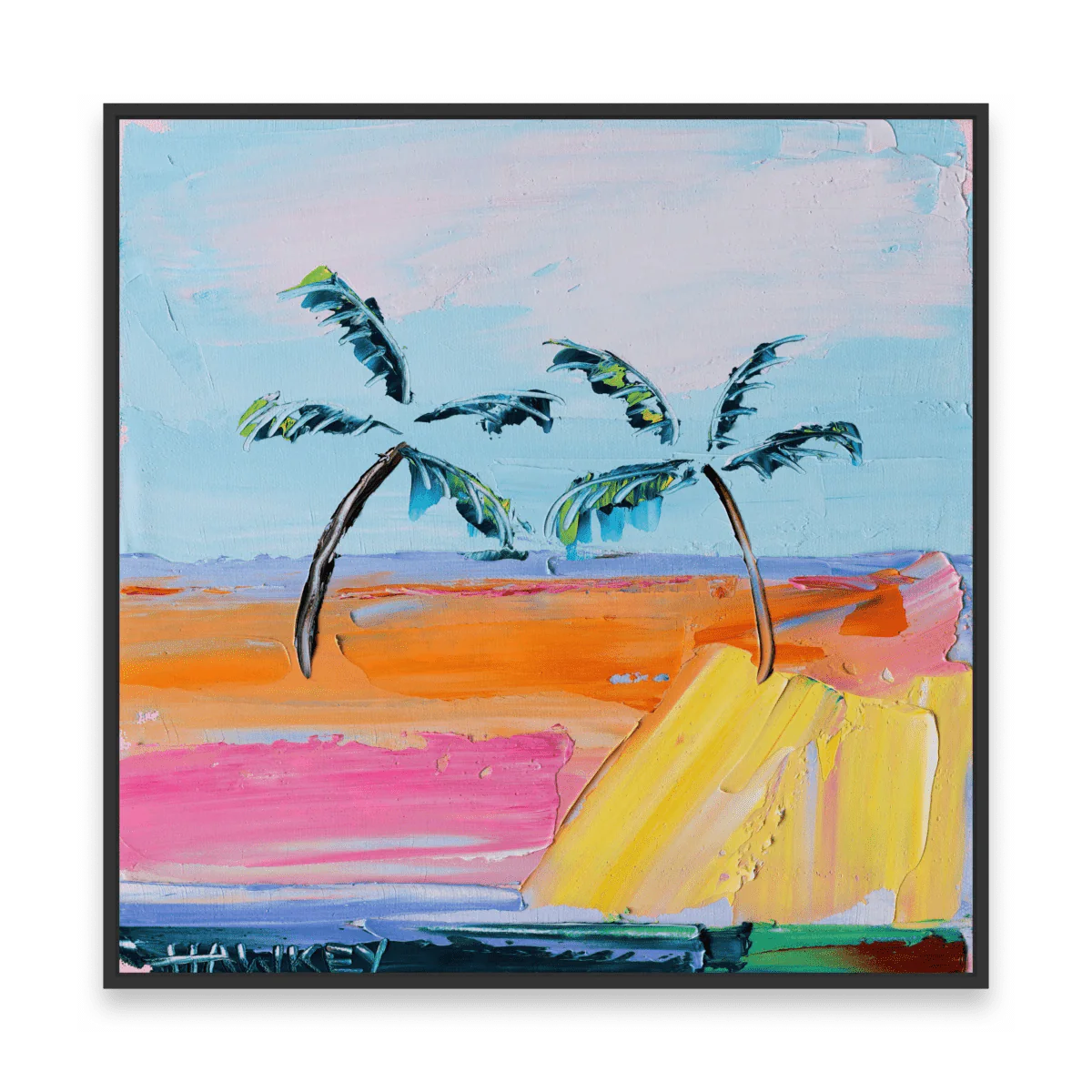 Summer Beach - Fine Art Print - Gold Coast Gallery Of ArtAngela Hawkey