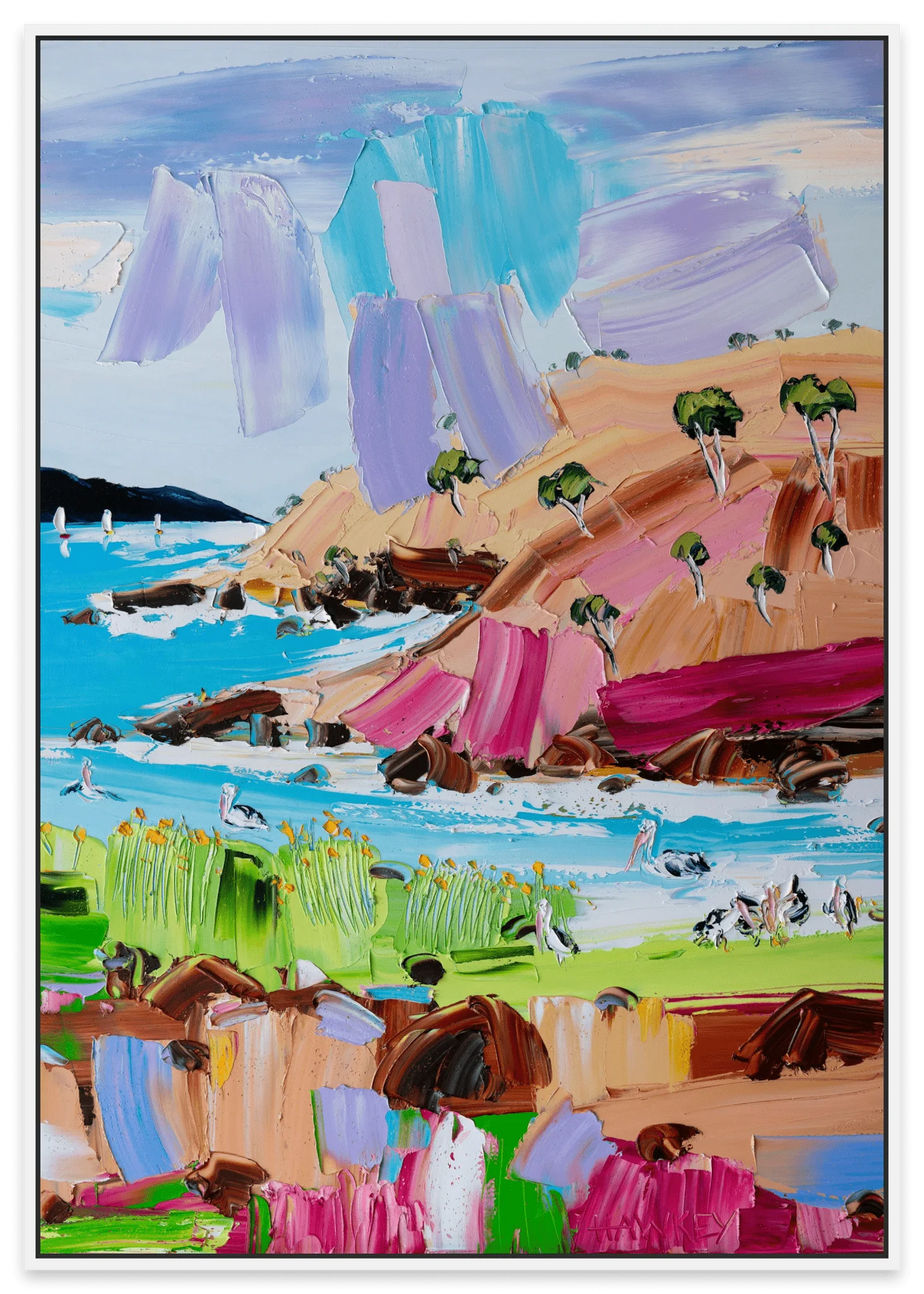 Wild Ways - Fine Art Print - Gold Coast Gallery Of ArtAngela Hawkey