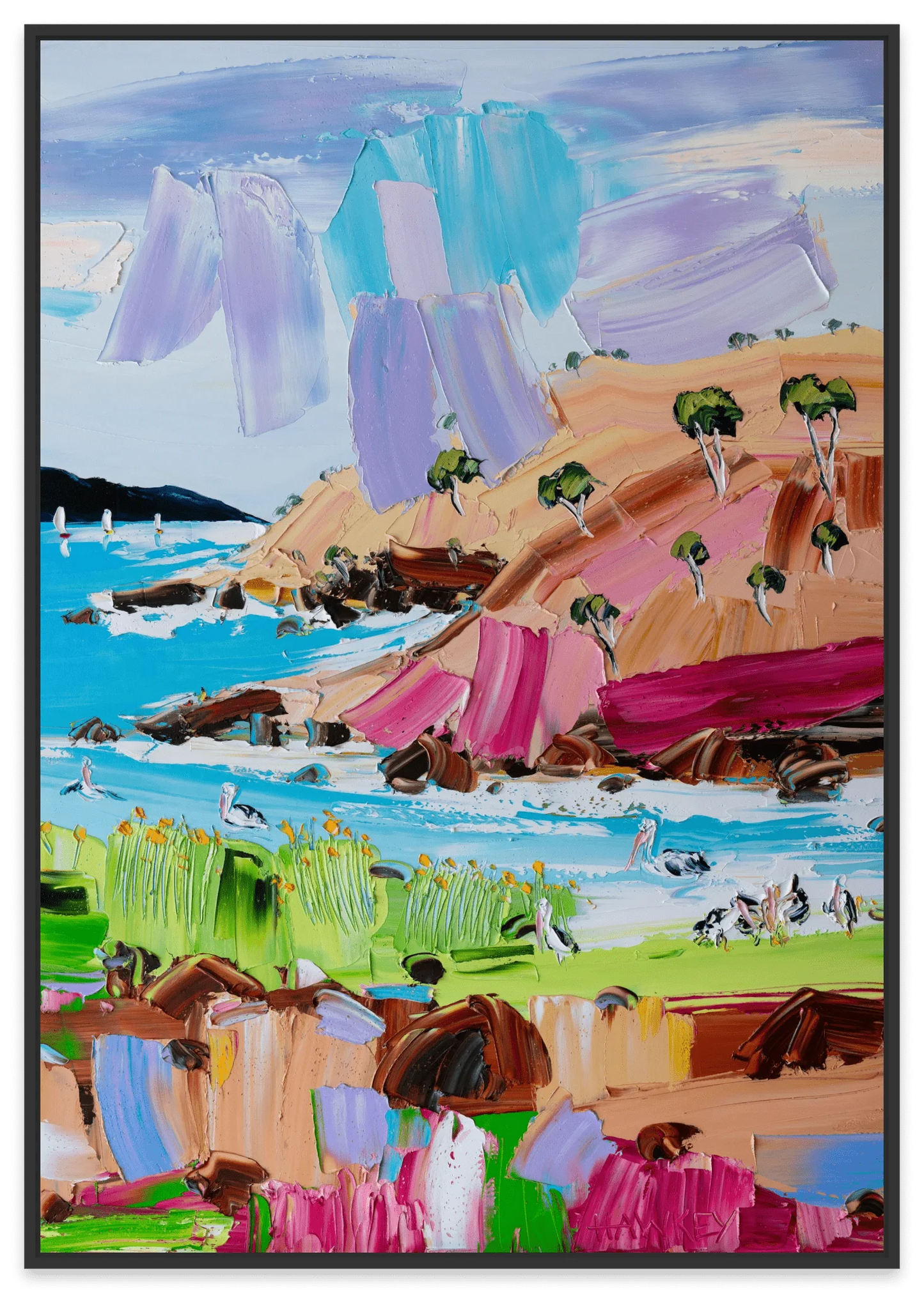 Wild Ways - Fine Art Print - Gold Coast Gallery Of ArtAngela Hawkey