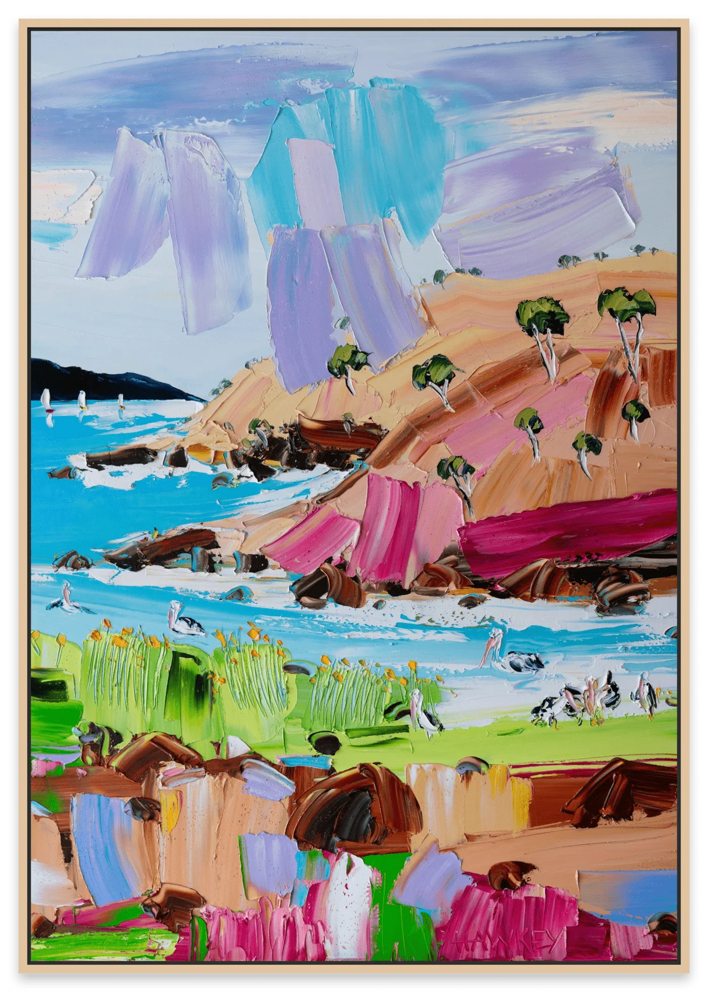 Wild Ways - Fine Art Print - Gold Coast Gallery Of ArtAngela Hawkey