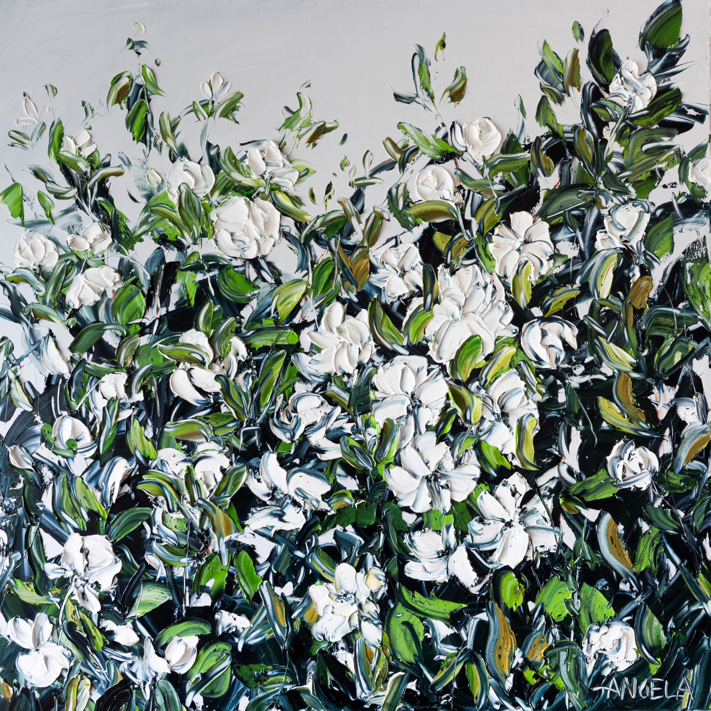 Rain Over The Roses - Fine Art Print