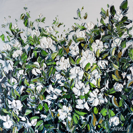 Rain Over The Roses - Fine Art Print