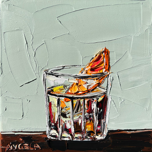 Negroni And Orange