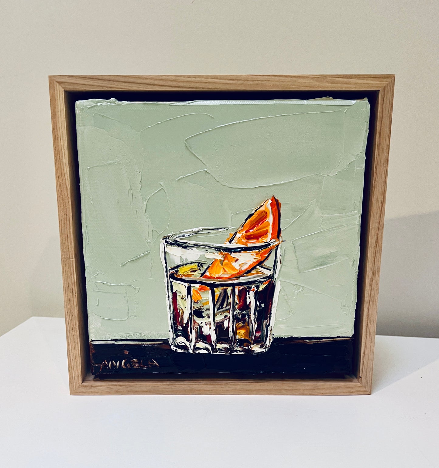 Negroni And Orange