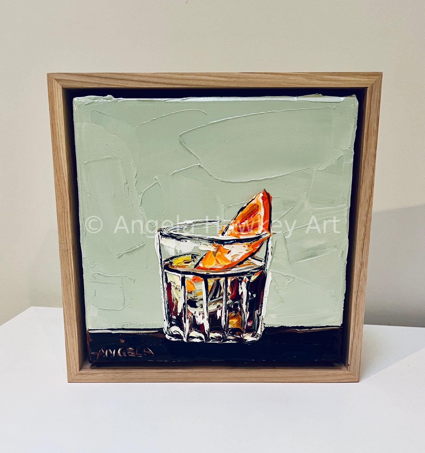 Negroni And Orange