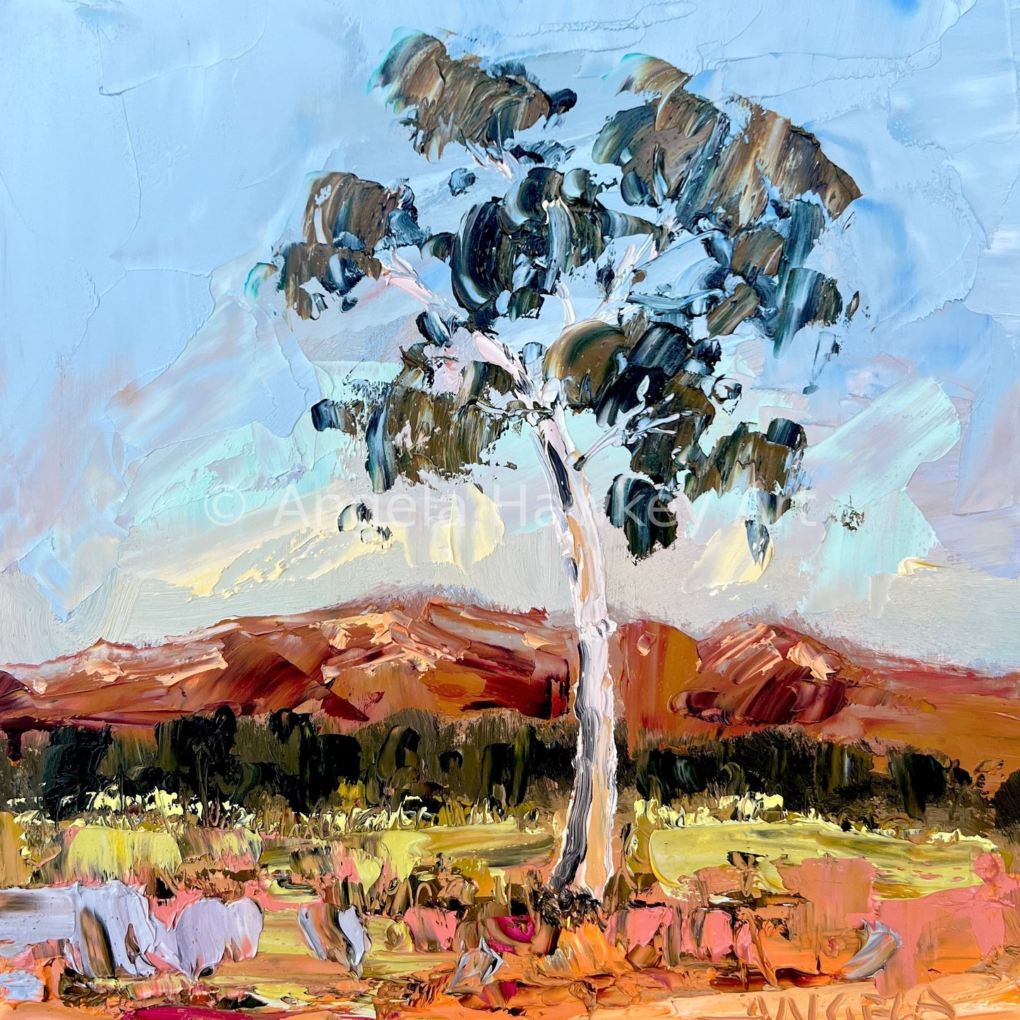 Gum Tree - Study on board