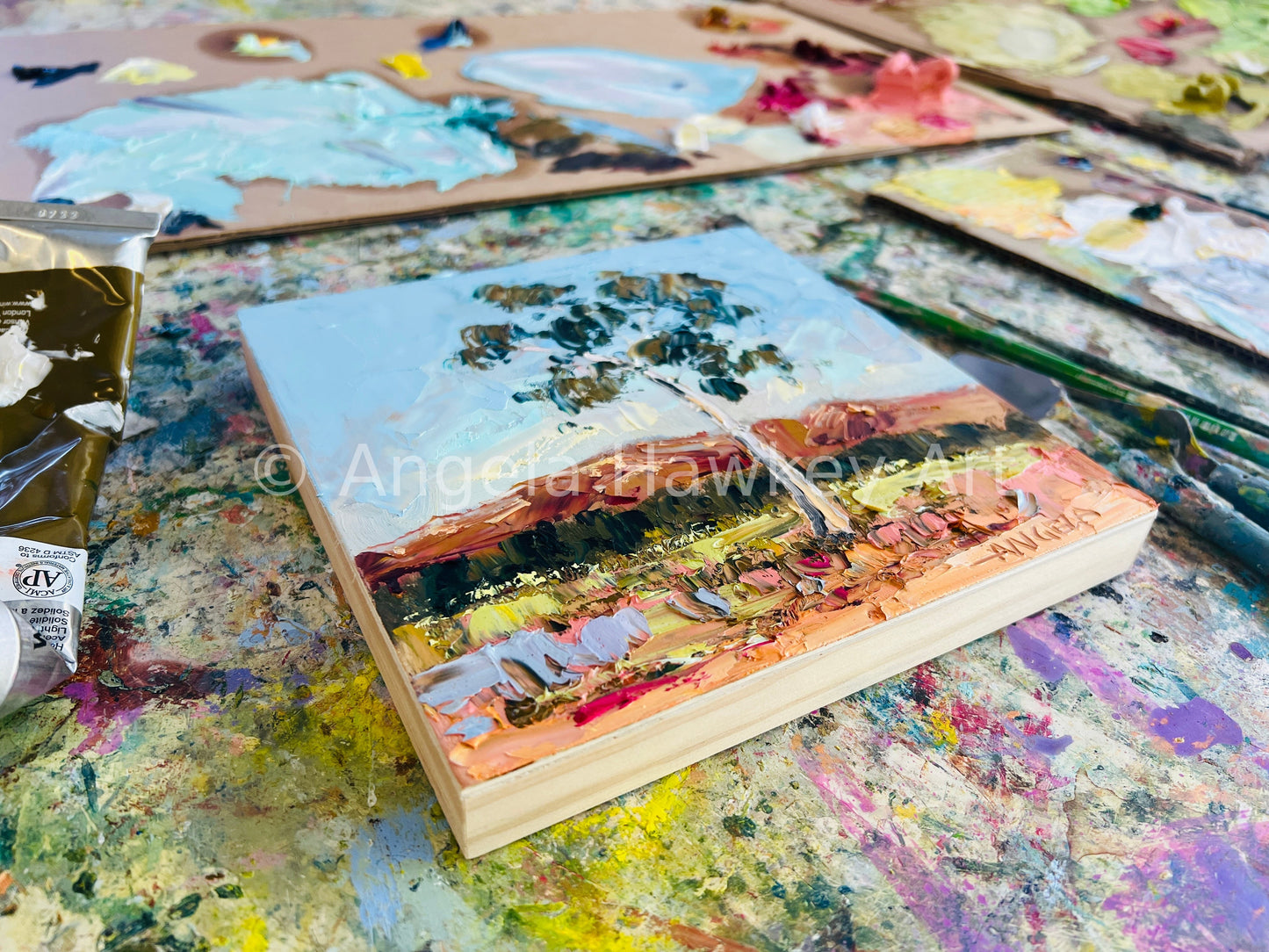 Gum Tree - Study on board