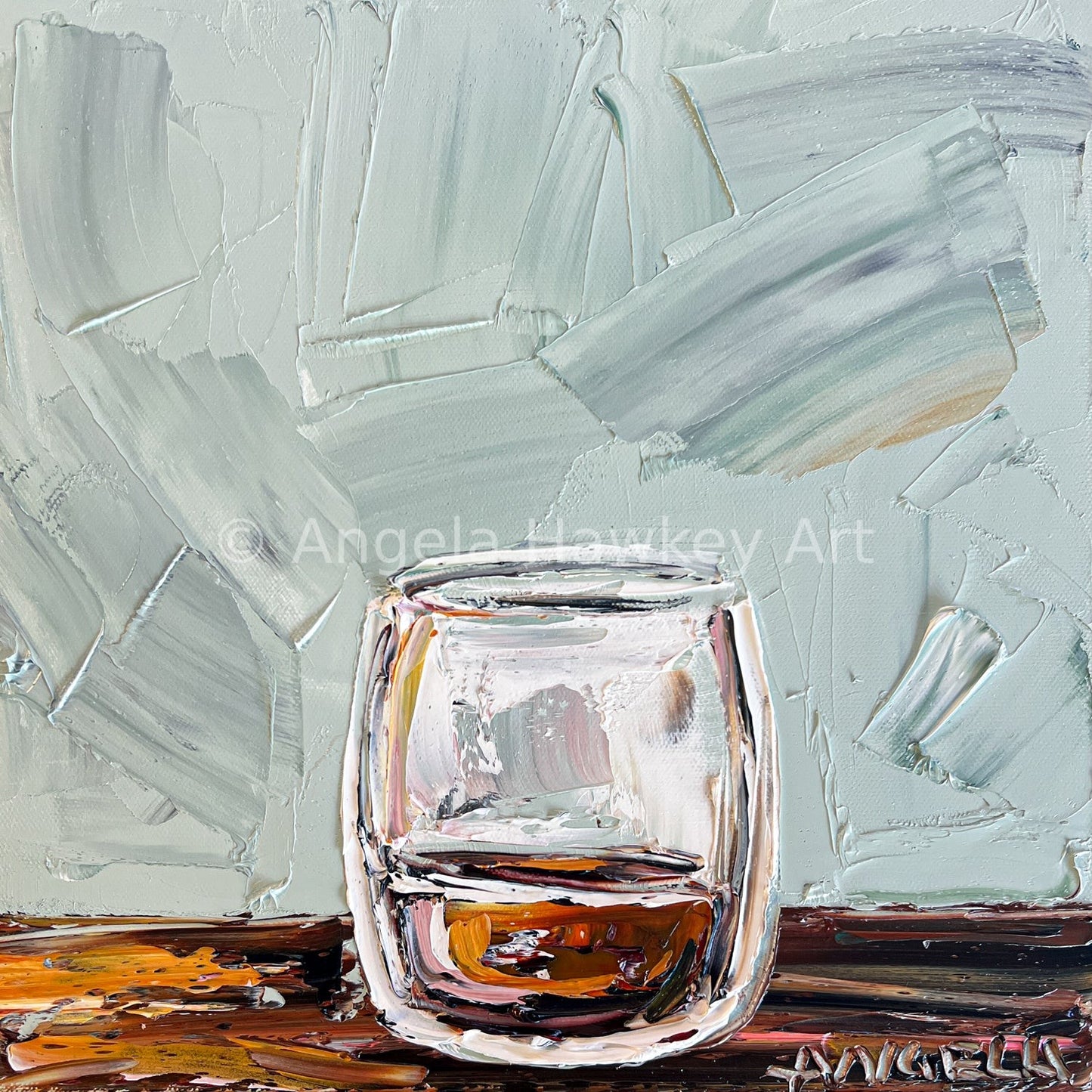 Whiskey on Green