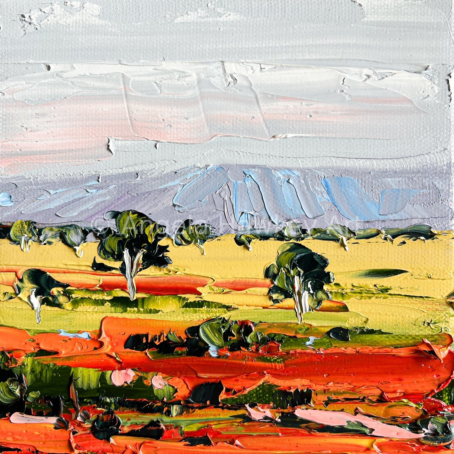 Red Earth, Green Grasses - Mini