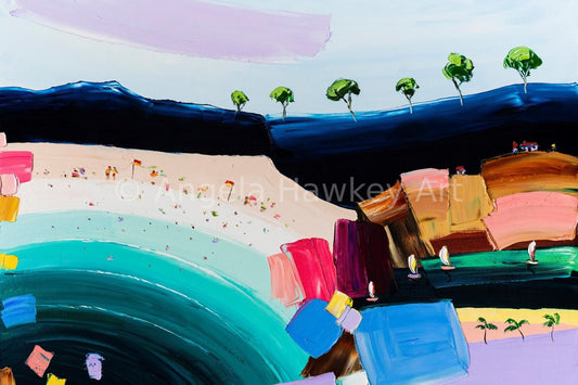 A Sandy Escape - Fine Art Print - Gold Coast Gallery Of ArtAngela Hawkey