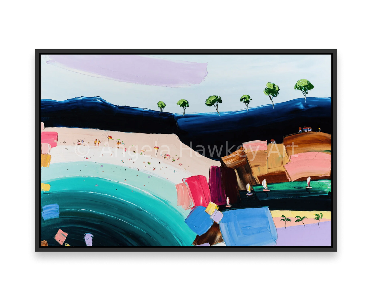 A Sandy Escape - Fine Art Print - Gold Coast Gallery Of ArtAngela Hawkey