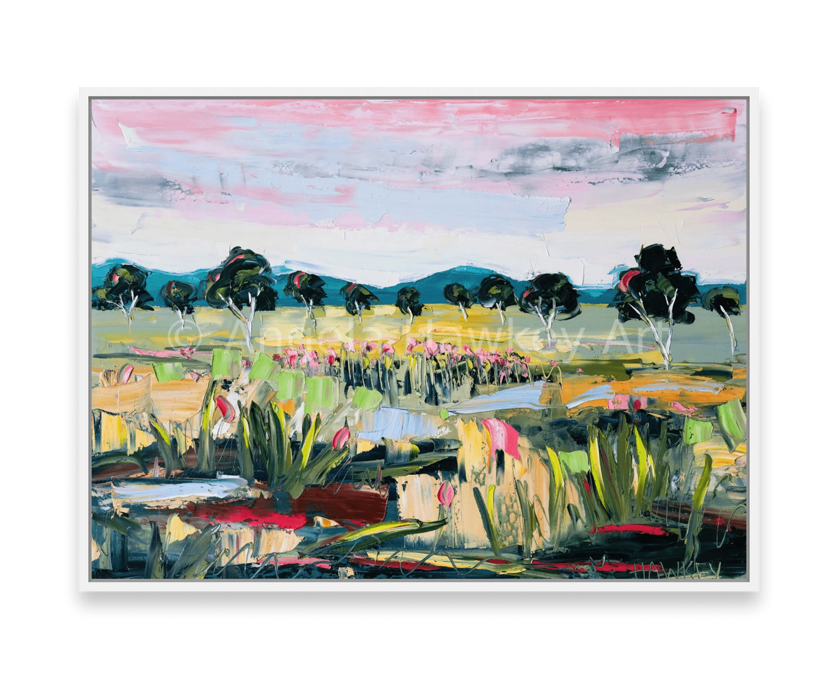 A Shared Land 2 - Fine Art Print - Gold Coast Gallery Of ArtAngela Hawkey