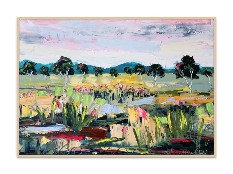 A Shared Land 2 - Fine Art Print - Gold Coast Gallery Of ArtAngela Hawkey
