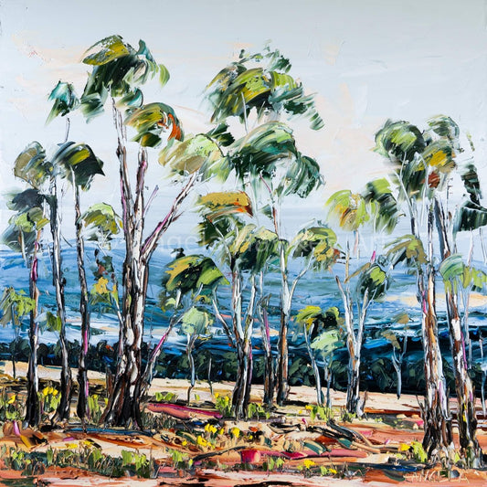 Among The Gum Trees - Fine Art Print - Gold Coast Gallery Of ArtAngela Hawkey