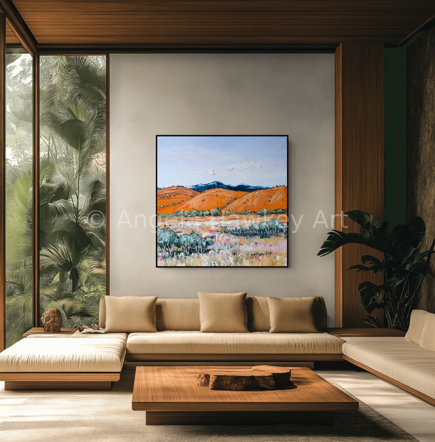 Golden Hills Calm - Fine Art Print
