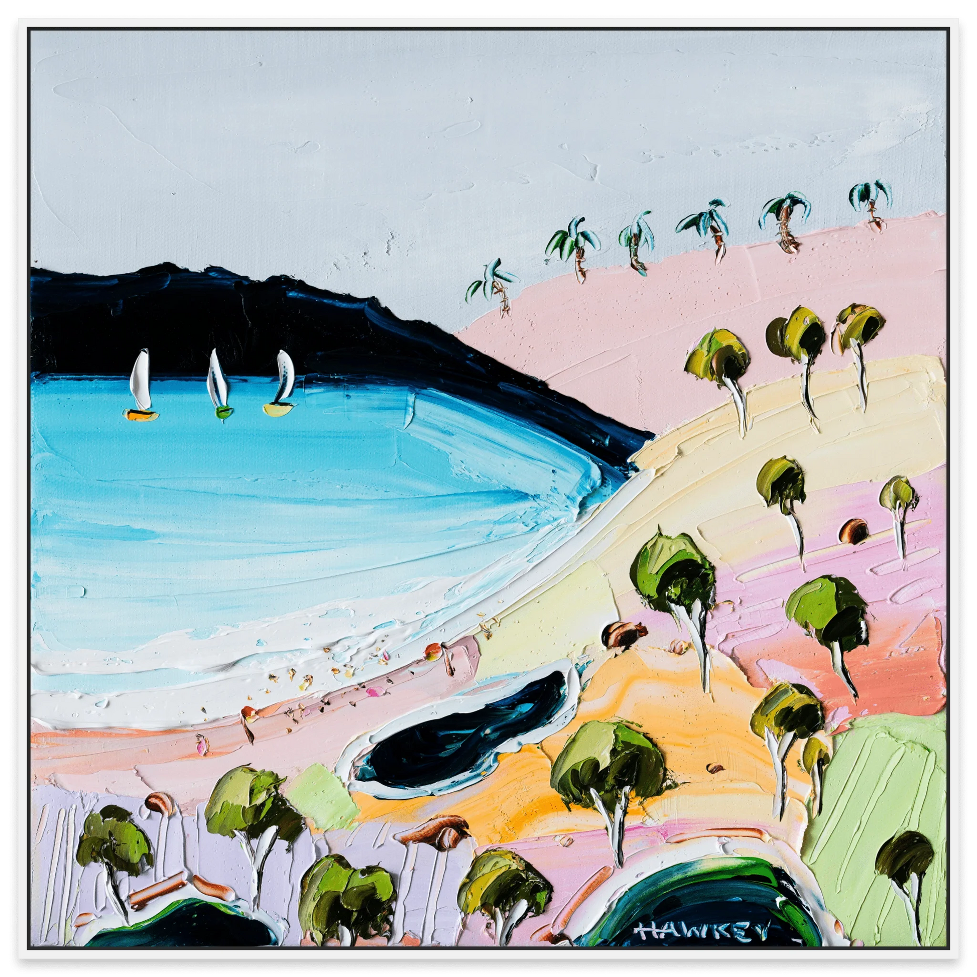 Beachlands 11 - Fine Art Print - Gold Coast Gallery Of ArtAngela Hawkey