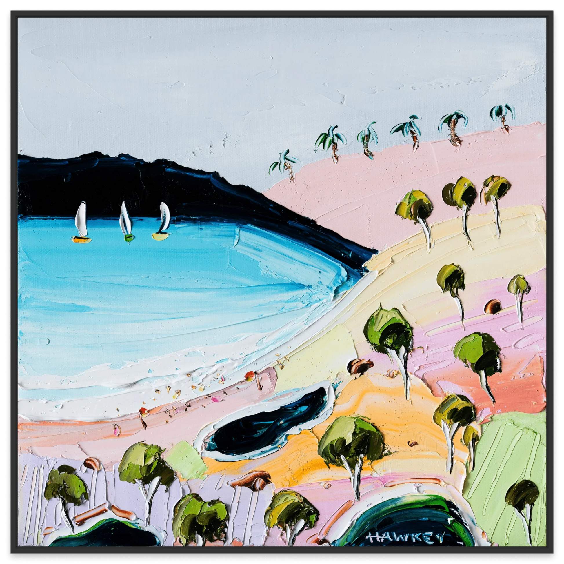 Beachlands 11 - Fine Art Print - Gold Coast Gallery Of ArtAngela Hawkey