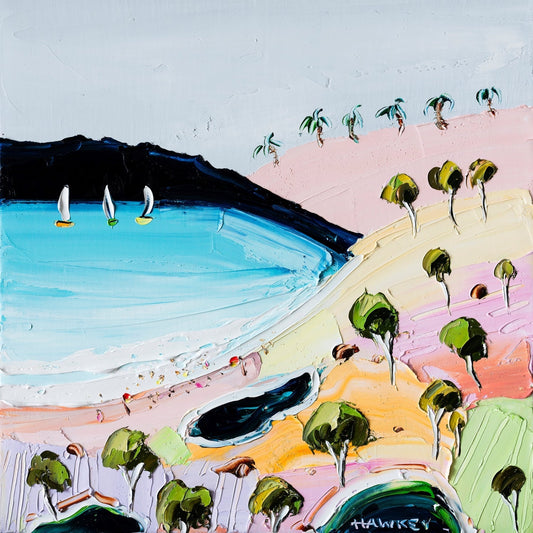 Beachlands 11 - Fine Art Print - Gold Coast Gallery Of ArtAngela Hawkey