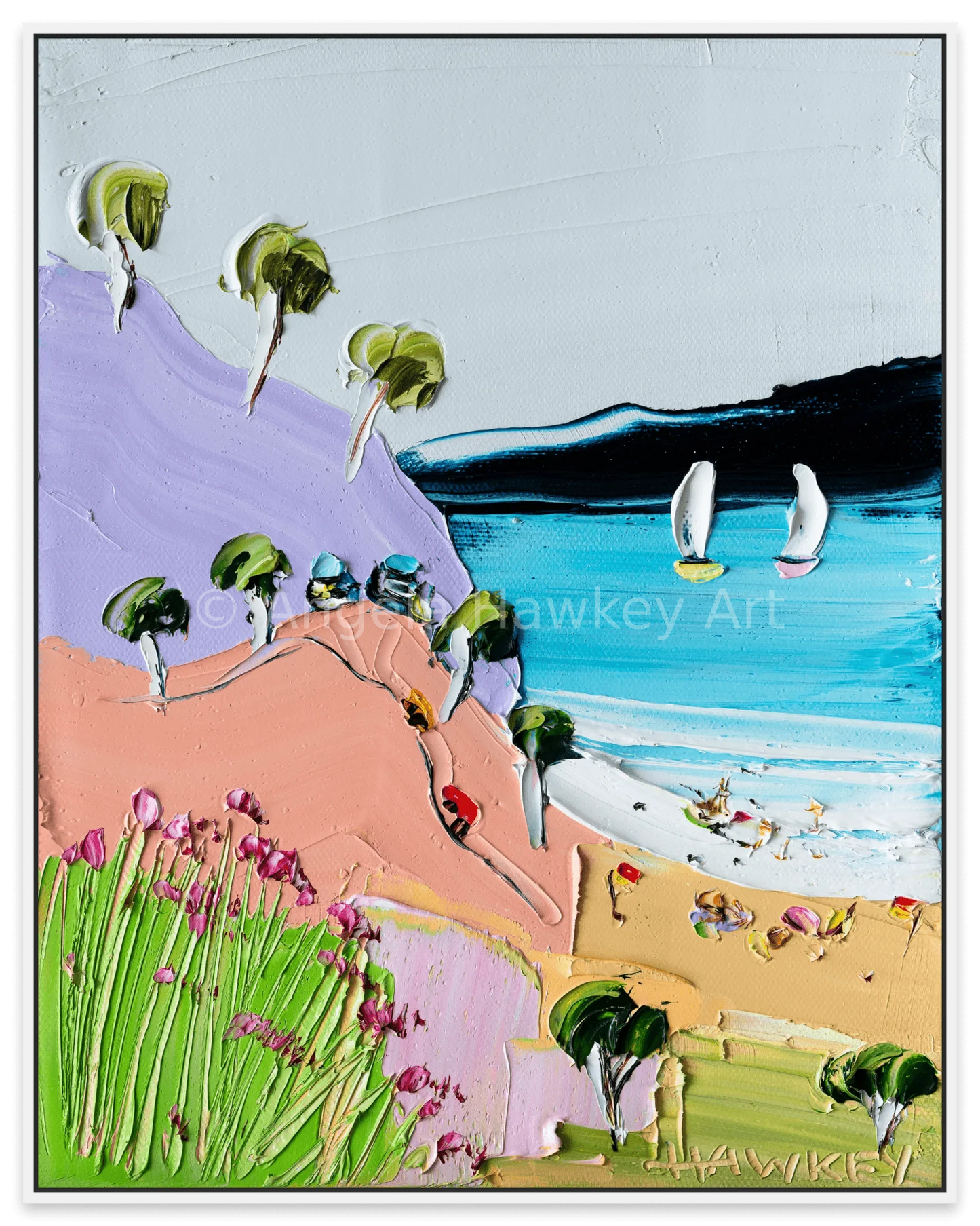 Beachlands 12 - Fine Art Print - Gold Coast Gallery Of ArtAngela Hawkey