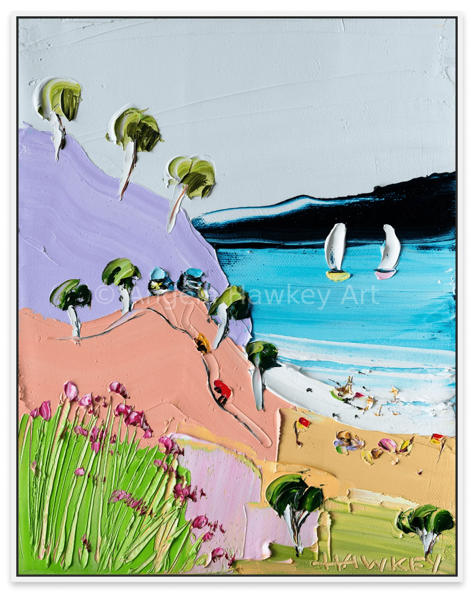 Beachlands 12 - Fine Art Print - Gold Coast Gallery Of ArtAngela Hawkey