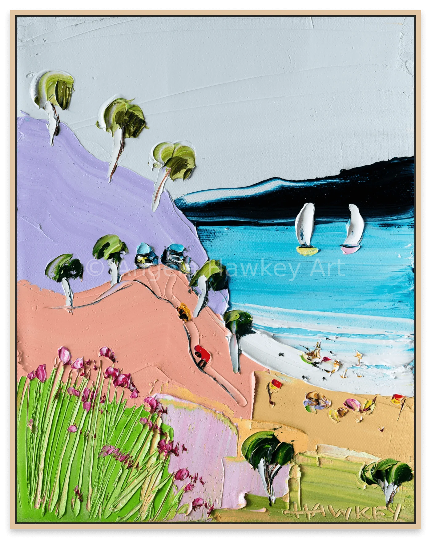 Beachlands 12 - Fine Art Print - Gold Coast Gallery Of ArtAngela Hawkey