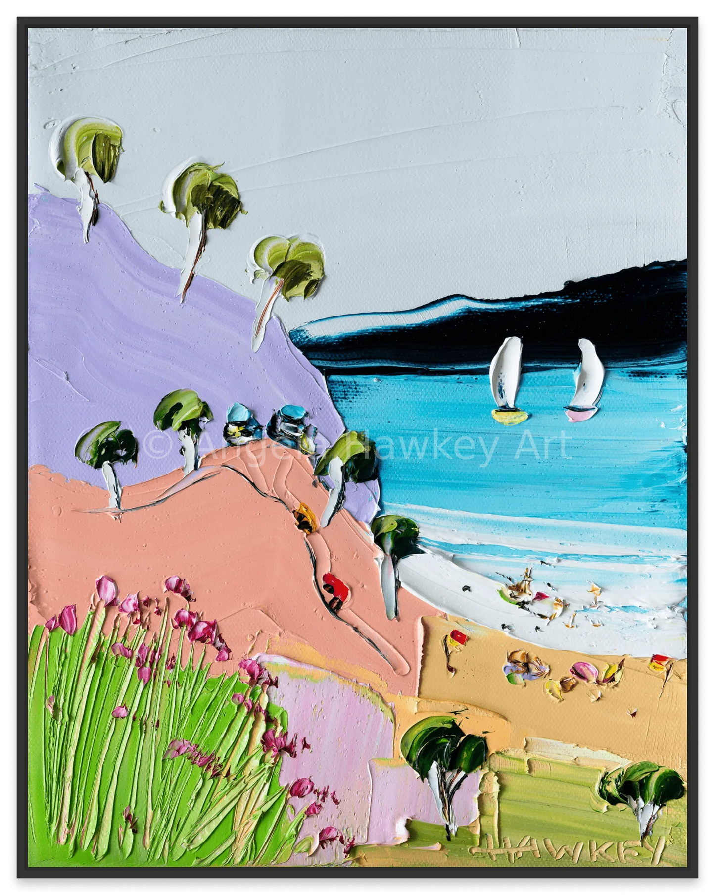 Beachlands 12 - Fine Art Print - Gold Coast Gallery Of ArtAngela Hawkey