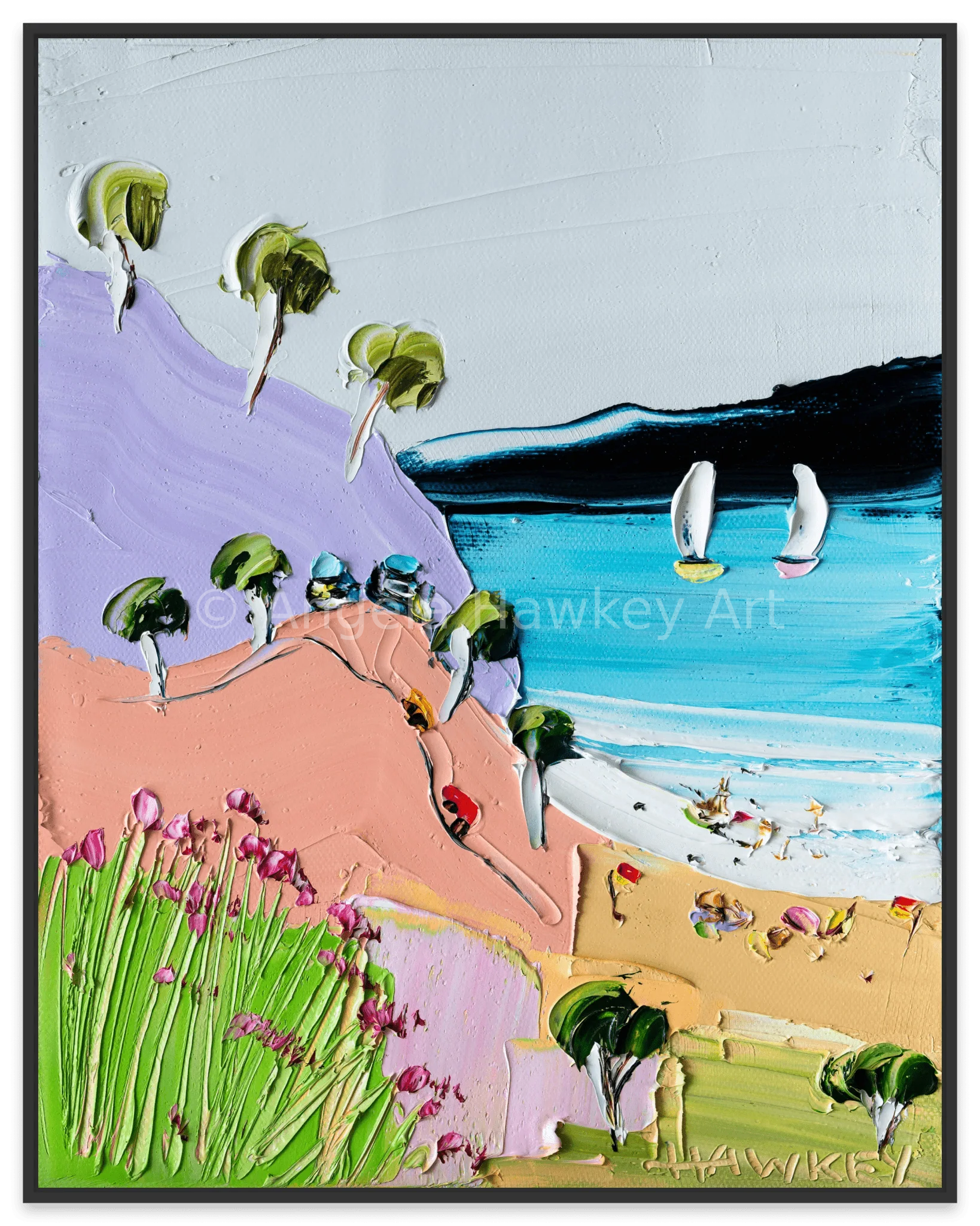 Beachlands 12 - Fine Art Print - Gold Coast Gallery Of ArtAngela Hawkey