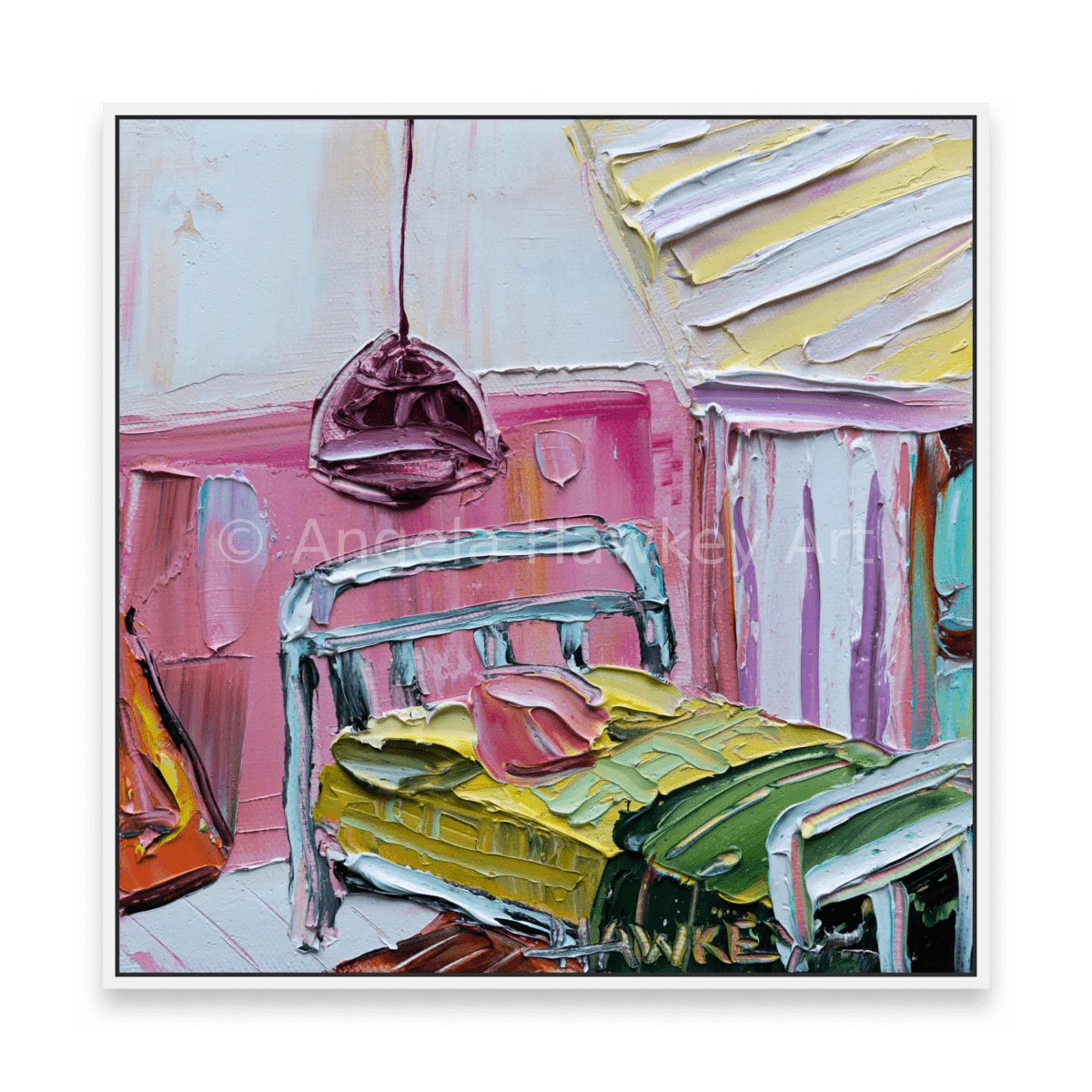Bed Sitter - Fine Art Print - Gold Coast Gallery Of ArtAngela Hawkey