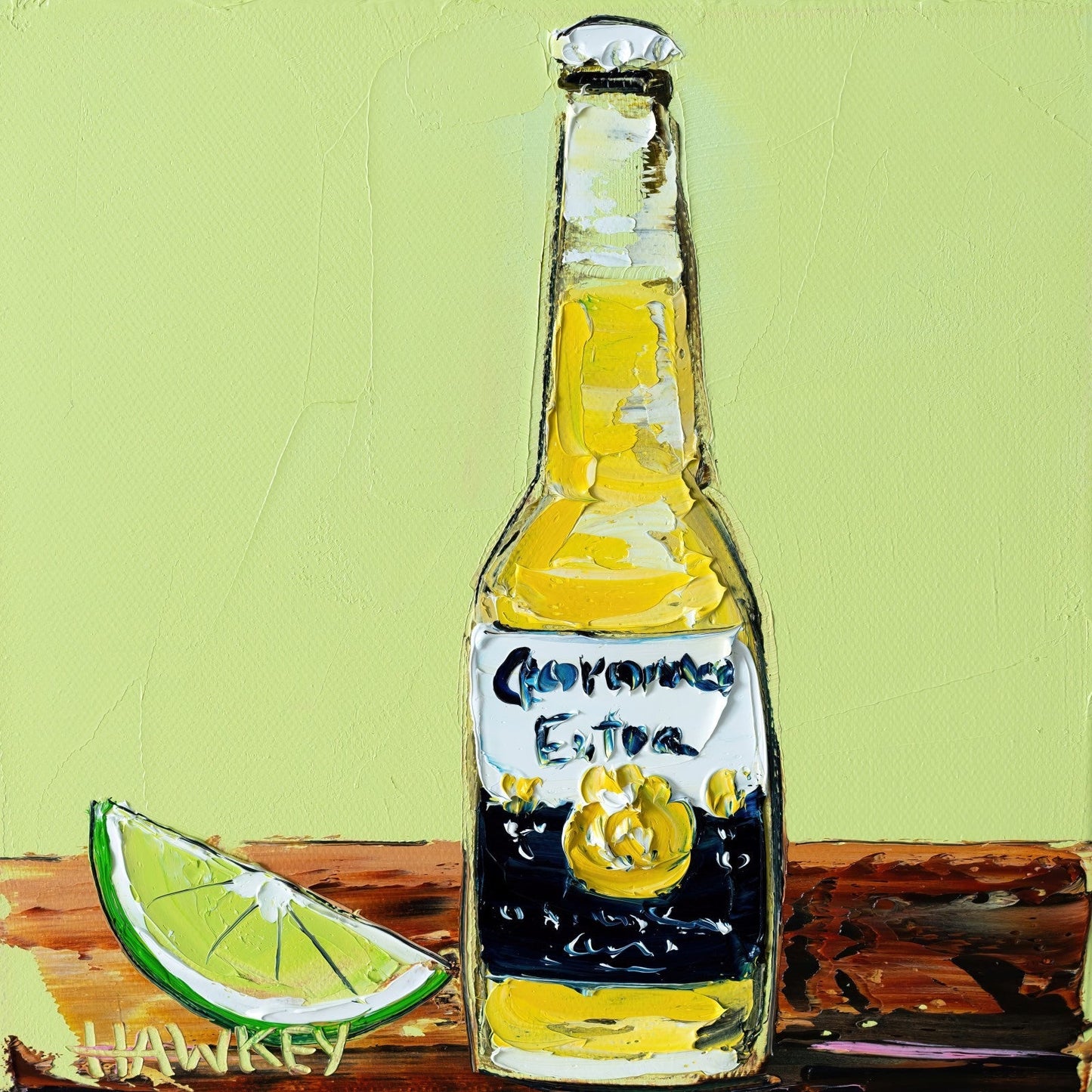 Beer And Lime - Fine Art Print - Gold Coast Gallery Of ArtAngela Hawkey