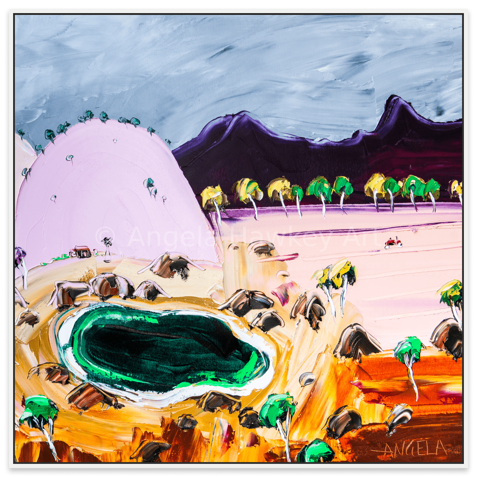 Bigger Than The Sky - Fine Art Print - Gold Coast Gallery Of ArtAngela Hawkey