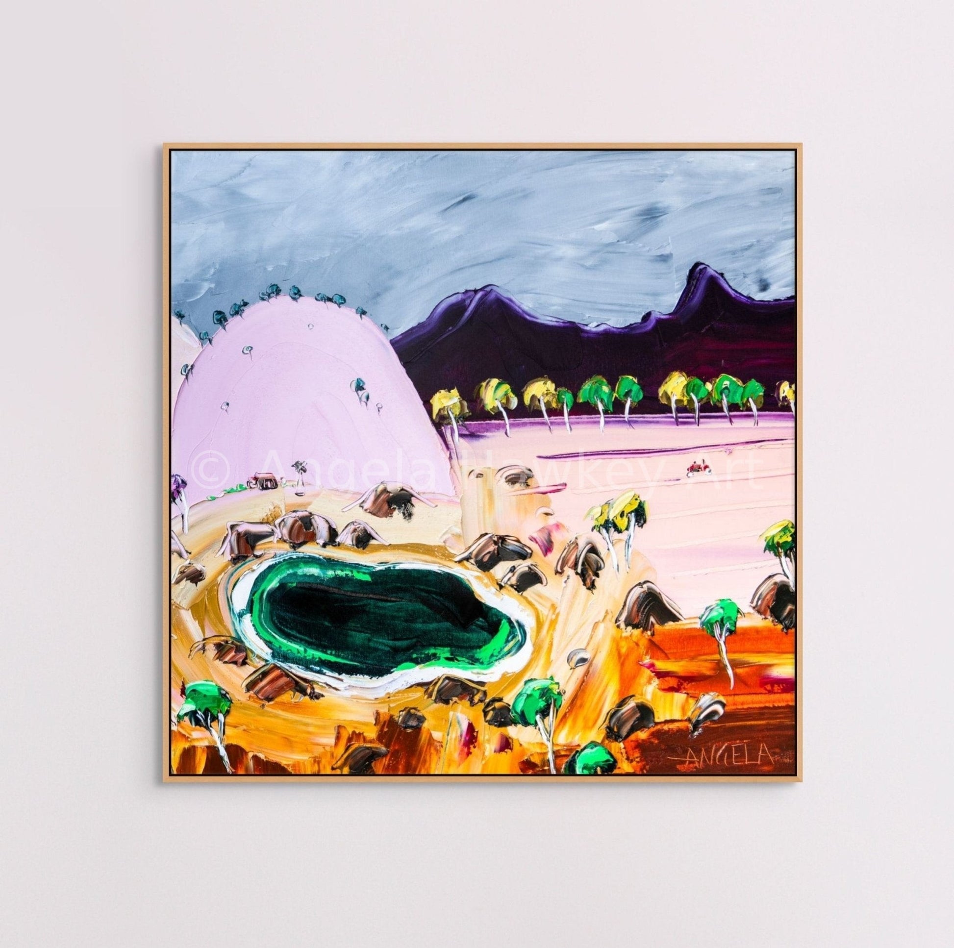 Bigger Than The Sky - Fine Art Print - Gold Coast Gallery Of ArtAngela Hawkey