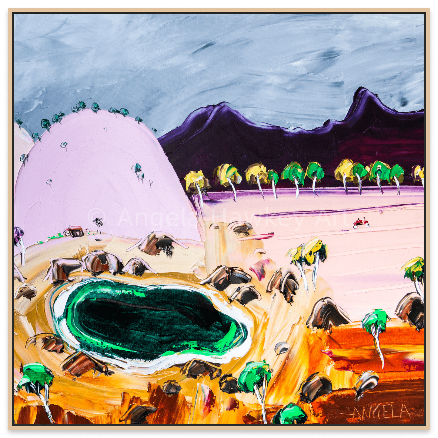 Bigger Than The Sky - Fine Art Print - Gold Coast Gallery Of ArtAngela Hawkey