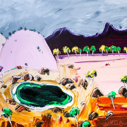 Bigger Than The Sky - Fine Art Print - Gold Coast Gallery Of ArtAngela Hawkey