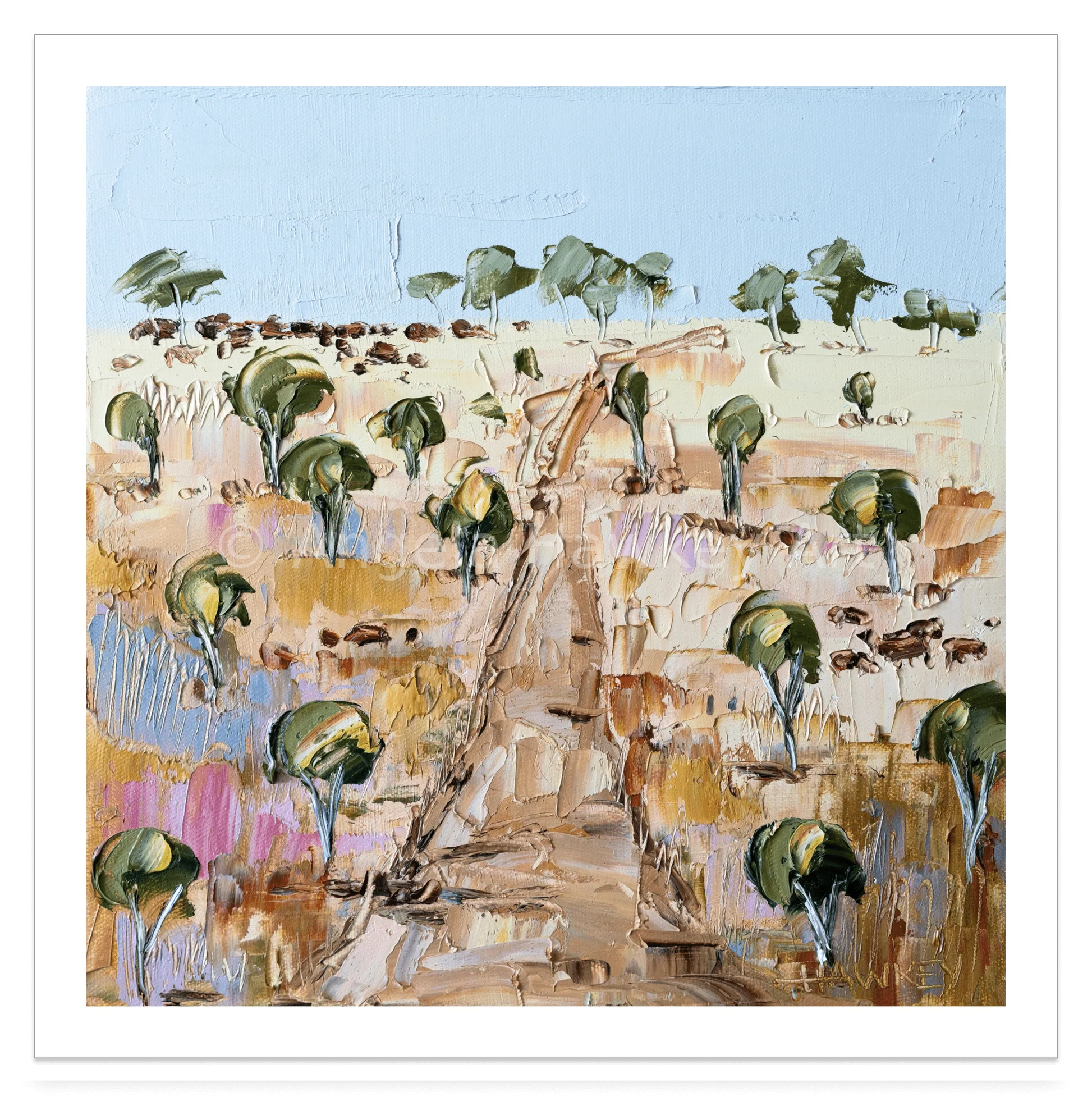 Black All - Fine Art Print - Gold Coast Gallery Of ArtAngela Hawkey