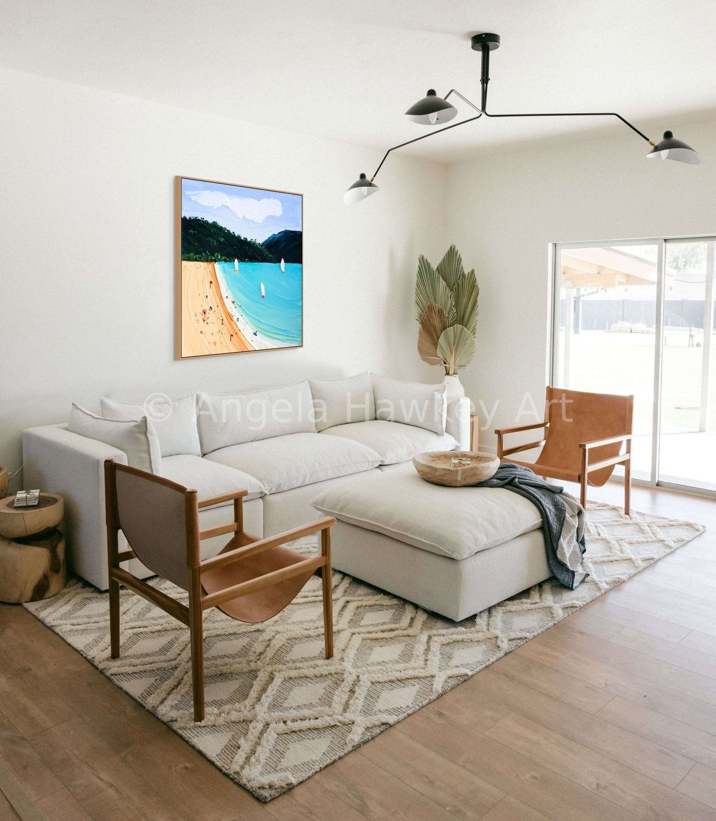 Blue Bay - Fine Art Print - Gold Coast Gallery Of ArtAngela Hawkey