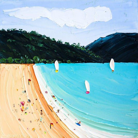 Blue Bay - Fine Art Print - Gold Coast Gallery Of ArtAngela Hawkey