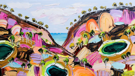 Bundjalung Country - Fine Art Print - Gold Coast Gallery Of ArtAngela Hawkey