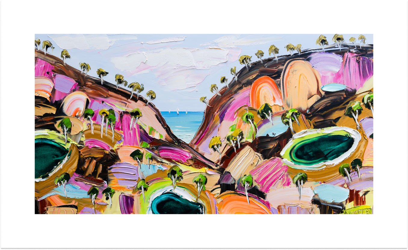 Bundjalung Country - Fine Art Print - Gold Coast Gallery Of ArtAngela Hawkey