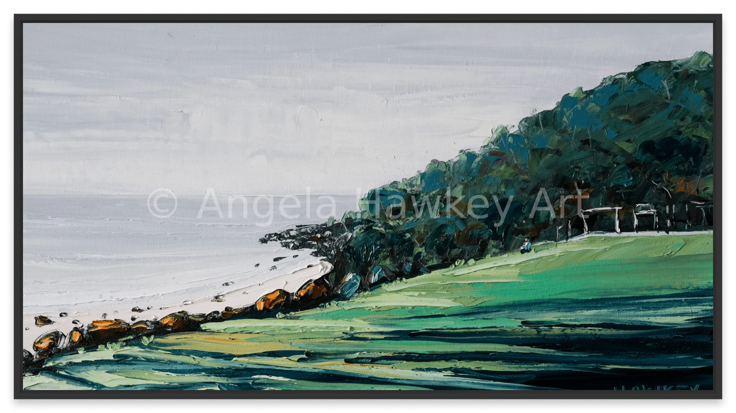 Burleigh Hill - Fine Art Print - Gold Coast Gallery Of ArtAngela Hawkey