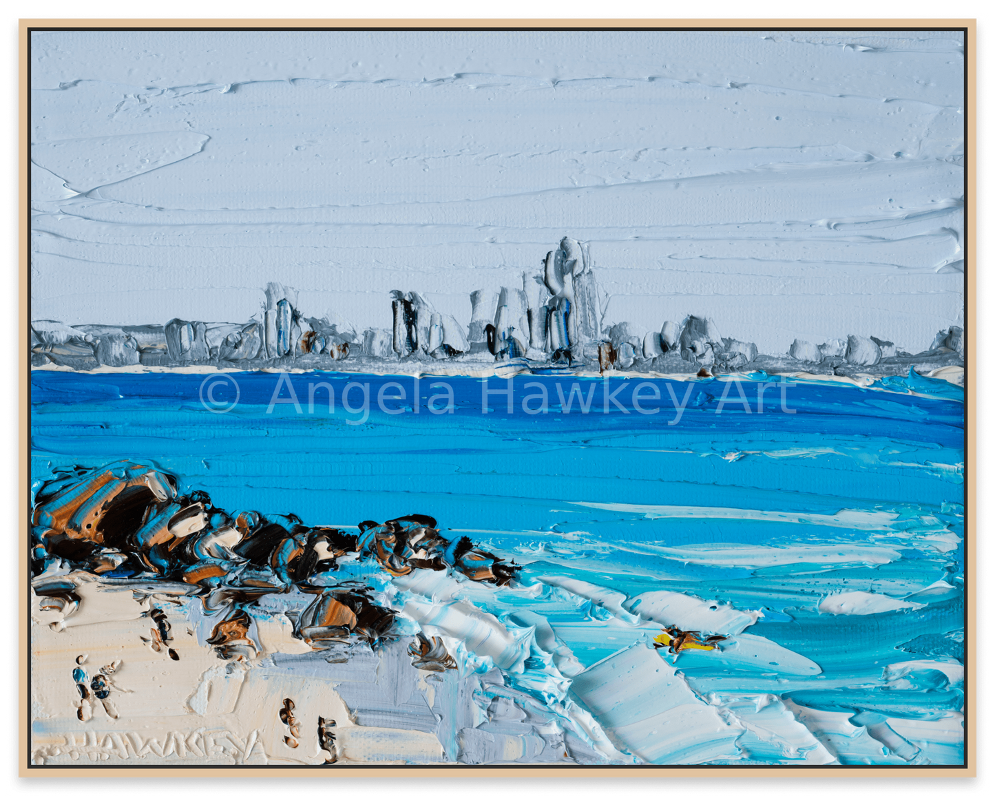 Burleigh View - Fine Art Print - Gold Coast Gallery Of ArtAngela Hawkey