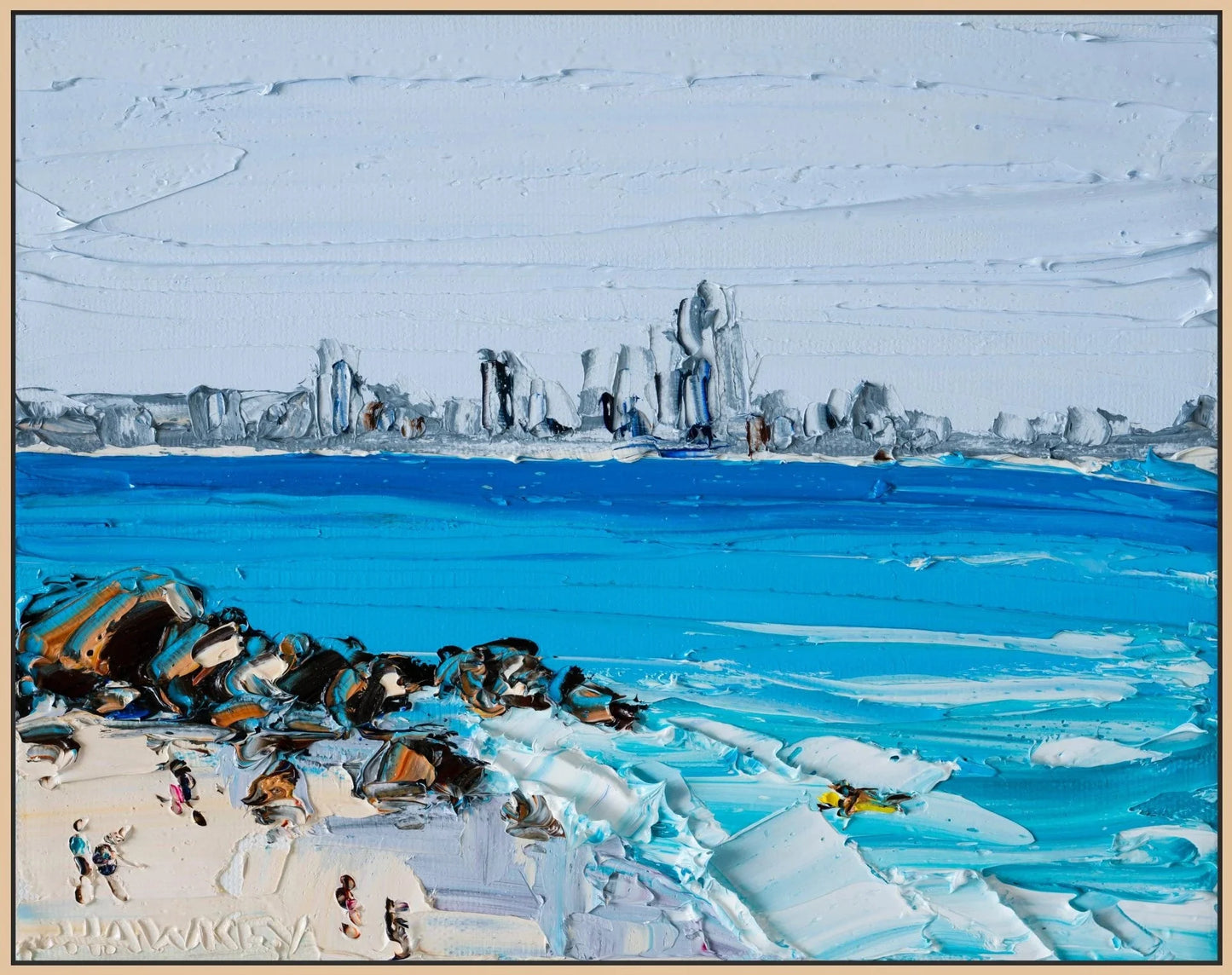Burleigh View - Fine Art Print - Gold Coast Gallery Of ArtAngela Hawkey