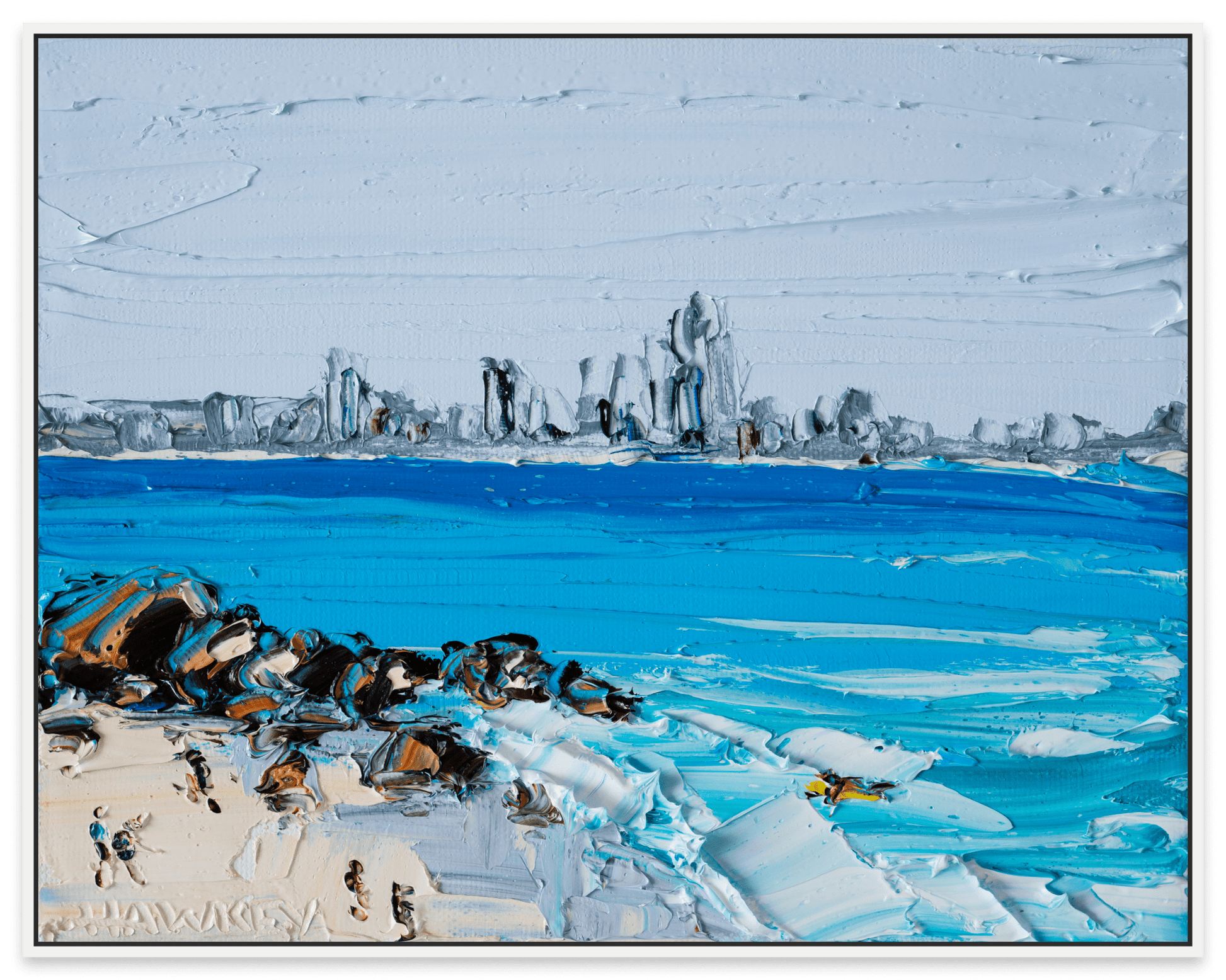 Burleigh View - Fine Art Print - Gold Coast Gallery Of ArtAngela Hawkey