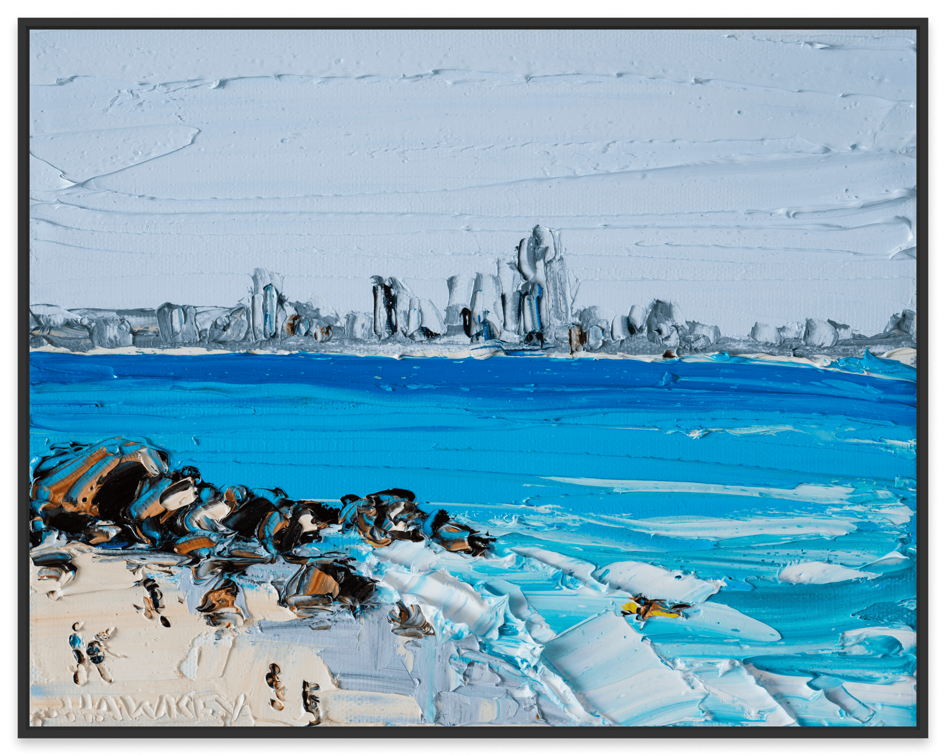 Burleigh View - Fine Art Print - Gold Coast Gallery Of ArtAngela Hawkey
