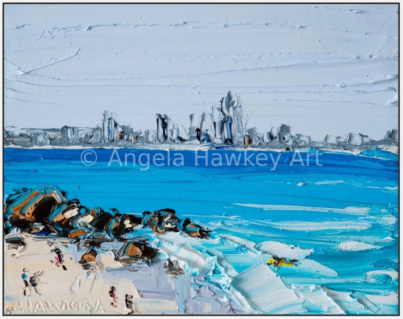 Burleigh View - Fine Art Print - Gold Coast Gallery Of ArtAngela Hawkey