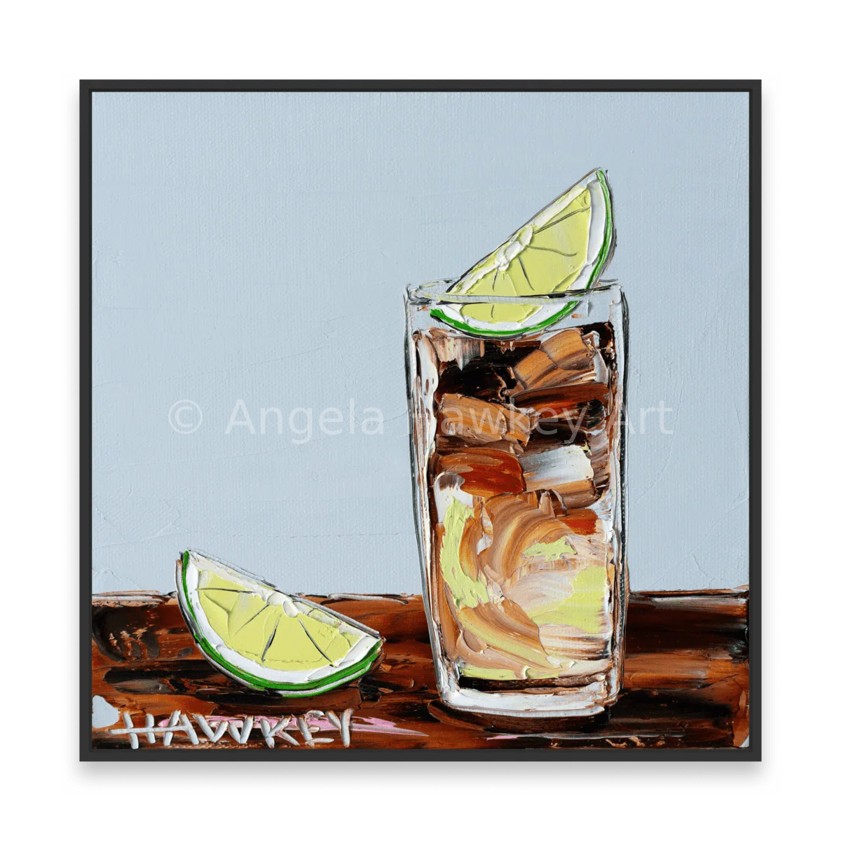 Dark And Stormy 2 - Fine Art Print - Gold Coast Gallery Of ArtAngela Hawkey