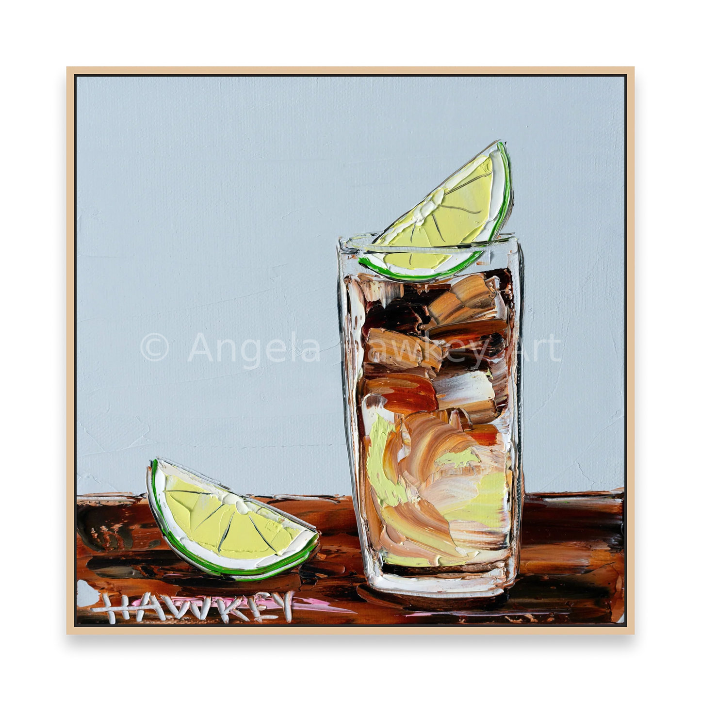Dark And Stormy 2 - Fine Art Print - Gold Coast Gallery Of ArtAngela Hawkey