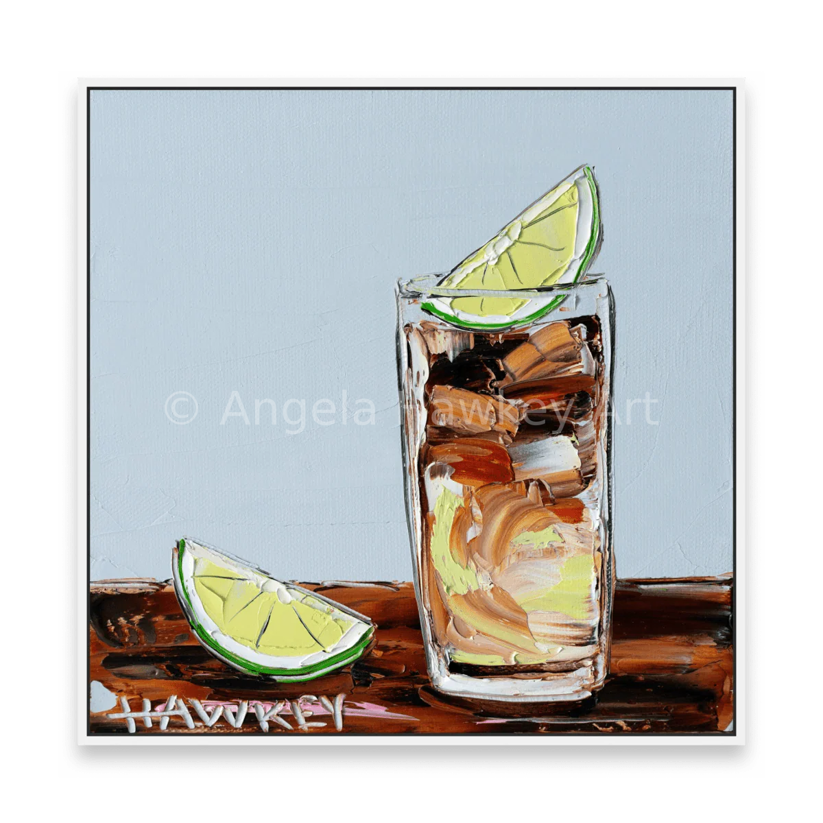 Dark And Stormy 2 - Fine Art Print - Gold Coast Gallery Of ArtAngela Hawkey