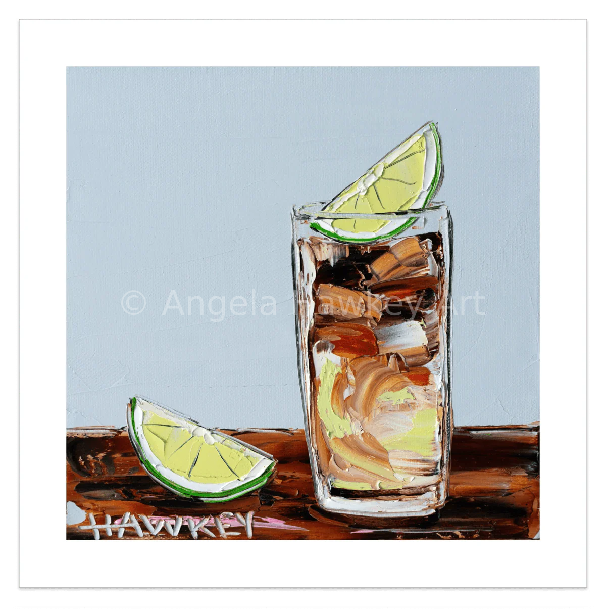 Dark And Stormy 2 - Fine Art Print - Gold Coast Gallery Of ArtAngela Hawkey
